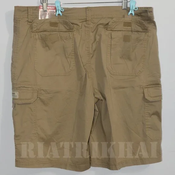 Unionbay Men's Cargo Short in TAN - Picture 5 of 6